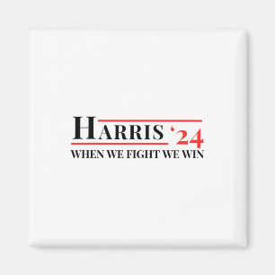 Vi kämpar mot "Vi" 24 Harris 2024 Patriotic Me Magnet