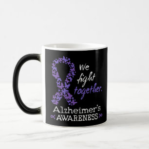 Vi kämpar tillsammans - Alzheimers medvetenhet Magisk Mugg
