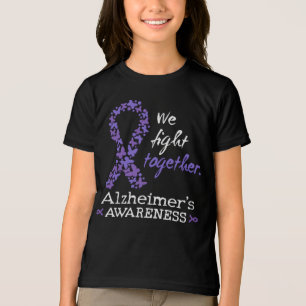 Vi kämpar tillsammans - Alzheimers medvetenhet T Shirt