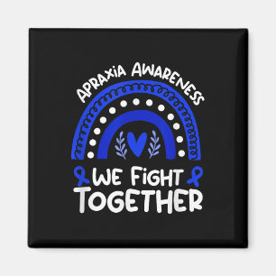 Vi kämpar tillsammans _ Apraxia Awareness Shirt _ Magnet