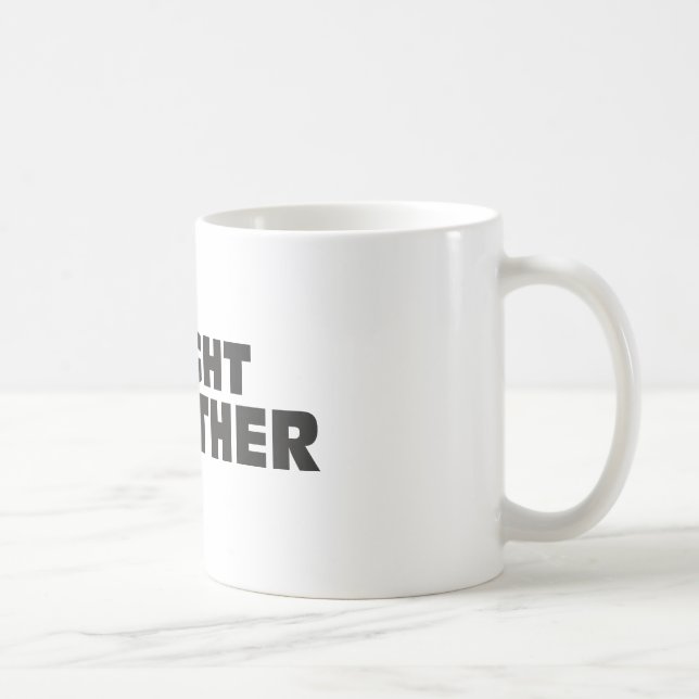 Vi kämpar tillsammans - "Hope Fight Cure Cancer" Kaffemugg (Höger)