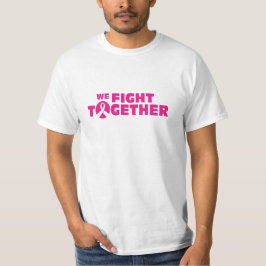 Vi kämpar tillsammans - "Hope Fight Cure Cancer" T Shirt