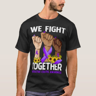 Vi kämpar tillsammans med de ULCERATIVA COLITIS-ME T Shirt