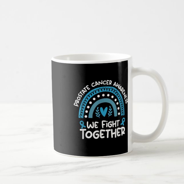 Vi kämpar tillsammans med Prostate Cancer Awarenes Kaffemugg (Höger)