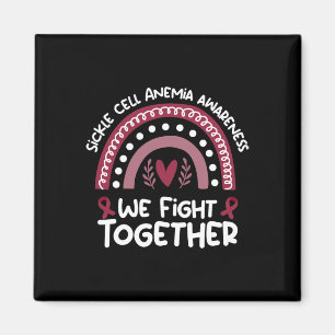 Vi kämpar tillsammans med sickle Cell Anemia Aware Magnet