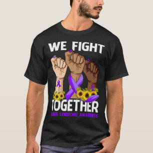 Vi kämpar tillsammans med TURNERNAS SYNDROM-MEDVET T Shirt