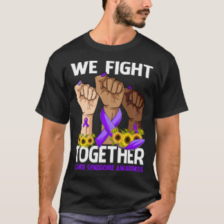 Vi kämpar tillsammans med TURNERNAS SYNDROM-MEDVET T Shirt