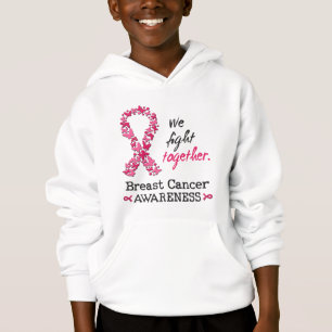 Vi kämpar tillsammans mot bröstcancer t shirt