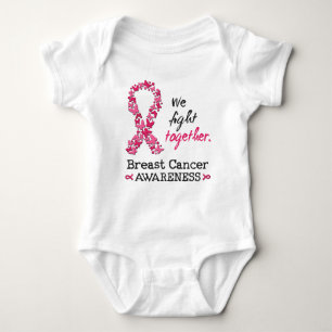 Vi kämpar tillsammans mot bröstcancer t shirt