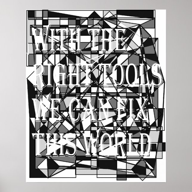 Vi kan åtgärda den här Poster världen (Framsidan)