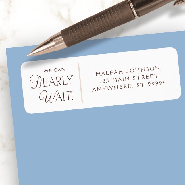 Vi kan avvakta Anpassningsbarnas Returetiketter Returadress Etikett (Shown on Return Address Labels)