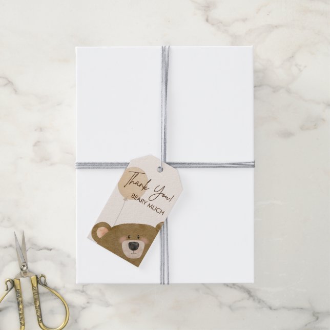 Vi kan avvakta Gendernas babyskugga Presentetikett (Med Snöre)