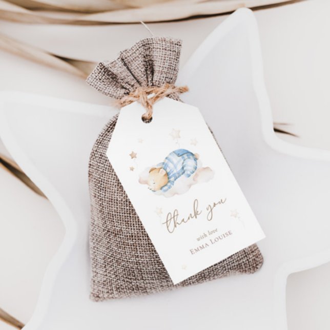 Vi kan avvakta Nallens Tack Presentetikett (Skapare uppladdad)