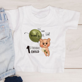 Vi kan bearly (Barely) vänta 1:a födelsedag T Shirt
