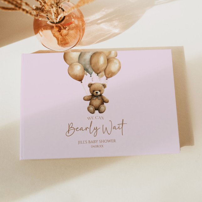 Vi kan boho Nalle Baby Shower Gästböcker (Skapare uppladdad)
