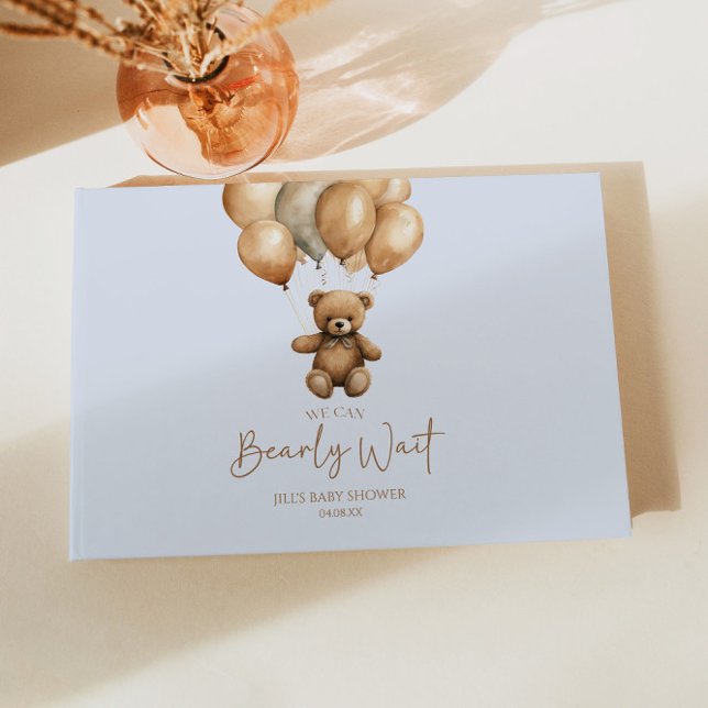 Vi kan boho Nalle Baby Shower Gästböcker (Skapare uppladdad)