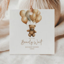 Vi kan boho Nalle Baby Shower