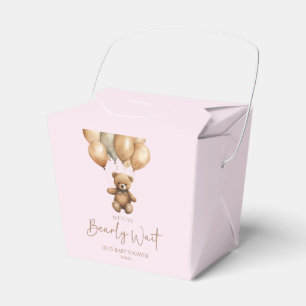 Vi kan boho Nalle Baby Shower Presentaskar
