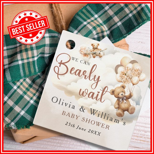 Vi kan boho Neutral Baby Shower Gåvor Etiketter (Skapare uppladdad)