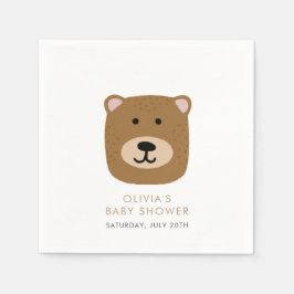 Vi kan boja babyskor. pappersservett