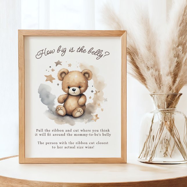 Vi kan börja vänta på könsuppehåll, blåselspel poster (Skapare uppladdad)