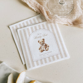 Vi kan bota Eleganten Baby Shower Pappersservett