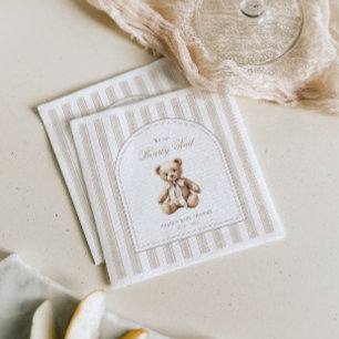 Vi kan bota Eleganten Baby Shower Pappersservett