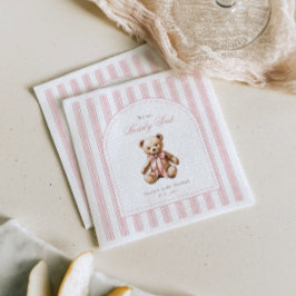 Vi kan bota Eleganten Baby Shower Pappersservett