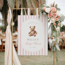 Vi kan bota Eleganten Baby Shower Välkommen