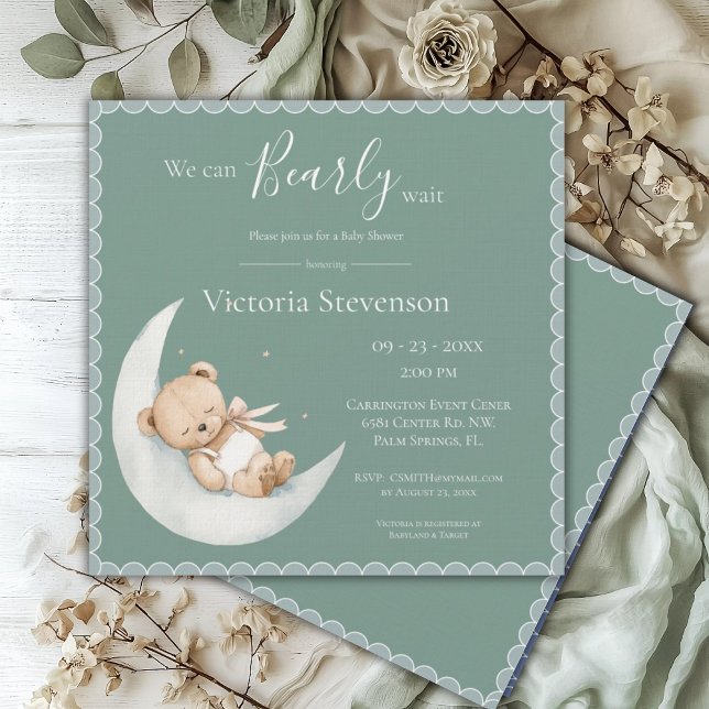 Vi kan bota Grönten Baby Shower (Skapare uppladdad)