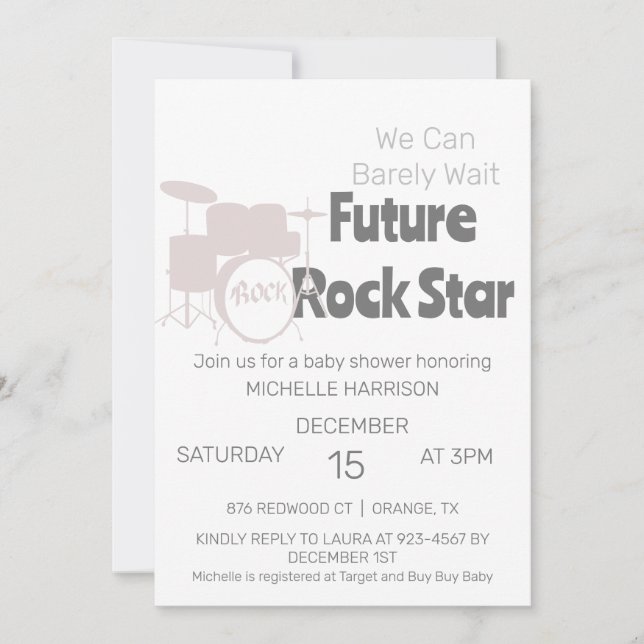 Vi kan bota könsuppehåll för spädbarn inbjudningar (Framsida)