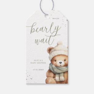 Vi kan bota Märkrn Baby Shower Gift Presentetikett