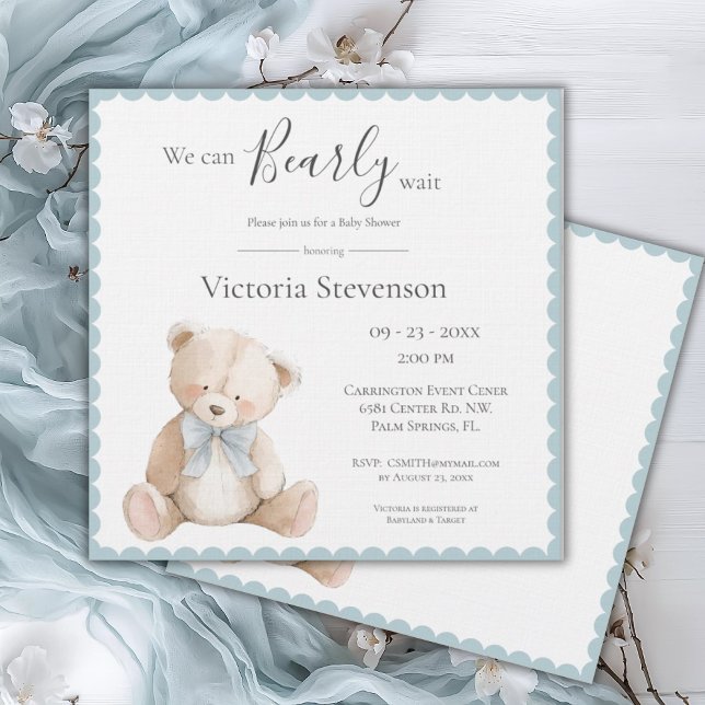 Vi kan bota Nallen Baby Shower (Skapare uppladdad)