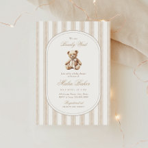 Vi kan bota Nallen Baby Shower för Elegant
