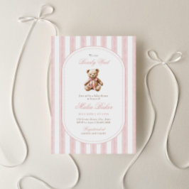Vi kan bota Nallen Baby Shower för Elegant Inbjudningar