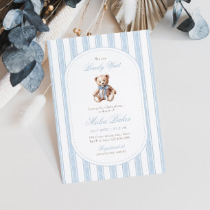 Vi kan bota Nallen Baby Shower för Elegant Inbjudningar