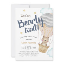 Vi kan bota Nallen Baby Shower för Neutralt