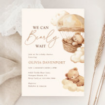 Vi kan bota Nallen Baby Shower för Neutralt