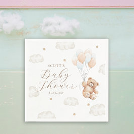 Vi kan bota pojkbabyskuva pappersservett