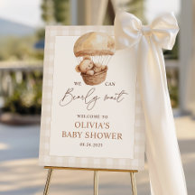 Vi kan bota välkomstsignaturen för Baby Shower