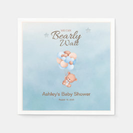 Vi kan bota vänta-babysknappen pappersservett