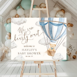 Vi kan bota vänta-babysknappen poster