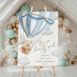 Vi kan bota vänta-babysknappen poster