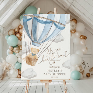 Vi kan bota vänta-babysknappen poster