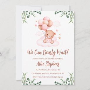 Vi kan bota vänta på babybabyinbjudan. inbjudningar