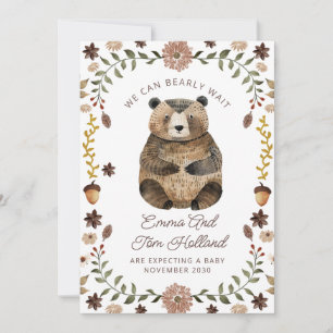 Vi kan bota vänta på Graviden Vattenfärgsbälte Meddelande