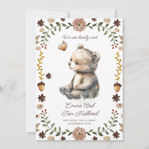 Vi kan bota vänta på Graviden Vattenfärgsbälte Meddelande