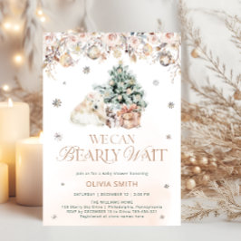 Vi kan bota vänta på Polar av vinterburk Inbjudningar