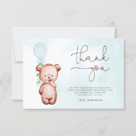 Vi kan bota väntan på Blue Baby Shower Tack för di