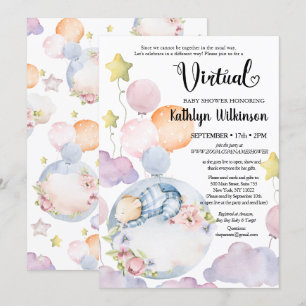 Vi kan bota Virtuella babyskor. Inbjudningar